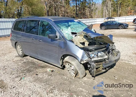 2010 Honda Odyssey Ex z USA, uszkodzony, nr VIN 5FNRL3H42AB077947